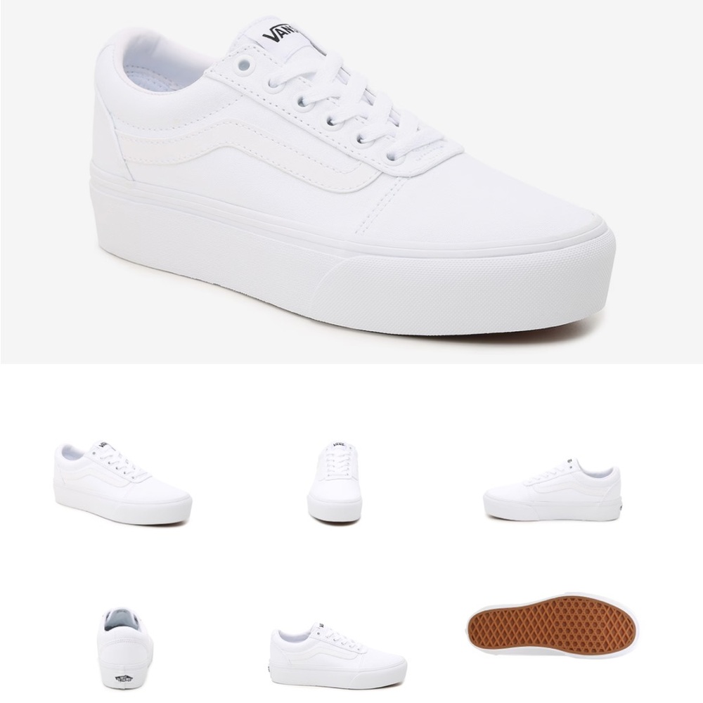 Vans Ward Lo Platform Sneakers Womens